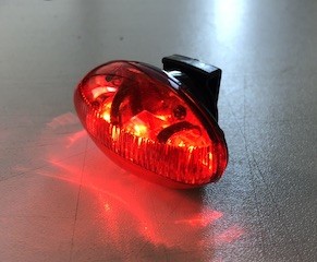 LED Battery Powered Full Red Clearance Light